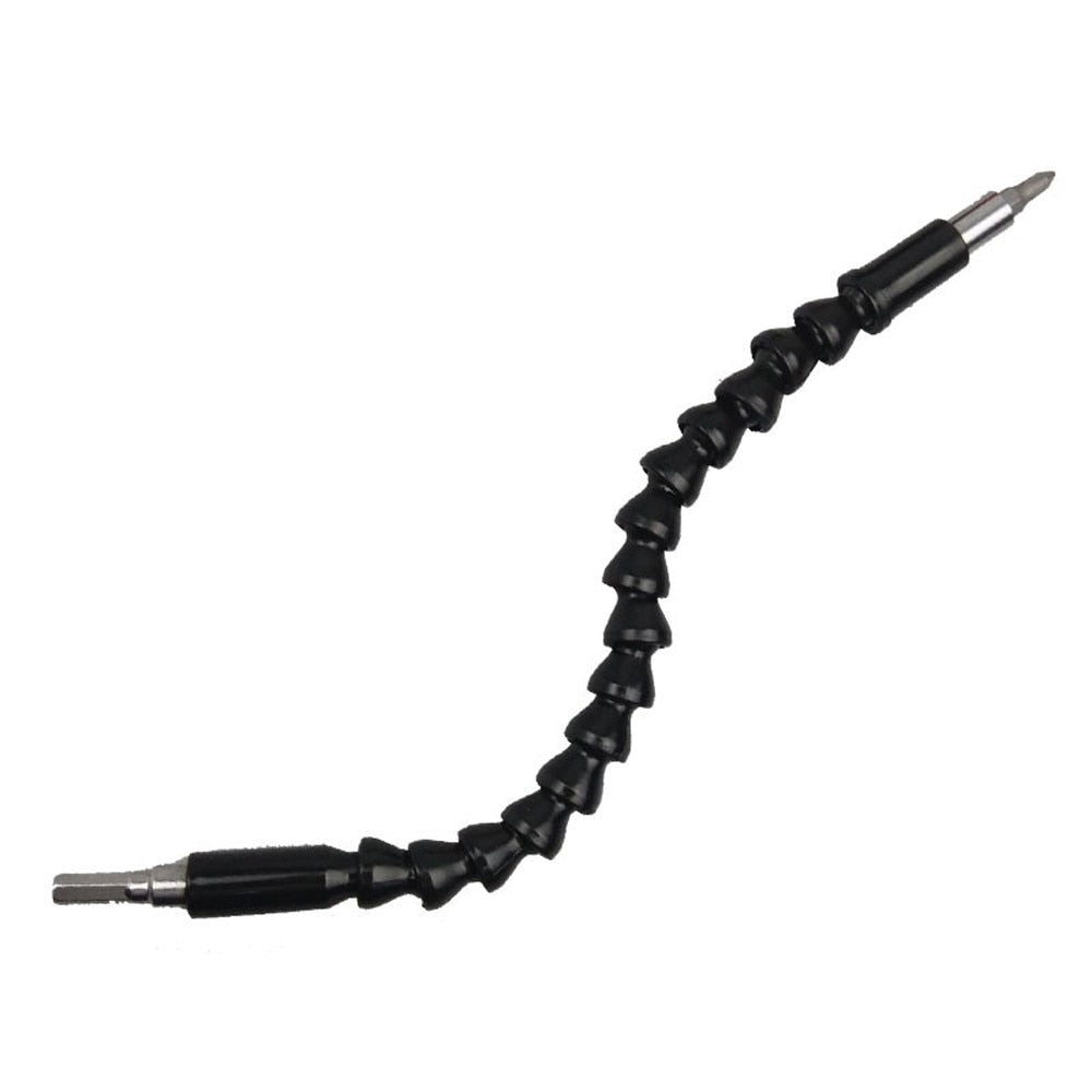 Flexible Drill Bit Extension with Drill Bits